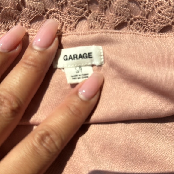 NWOT Garage Halter Crop Top - Picture 3 of 4